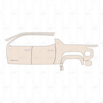 Pre-Cut PPF Chevrolet Silverado EV RST 2025