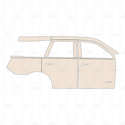 Pre-Cut PPF Ford Expedition Standard Wheelbase Tremor 2025