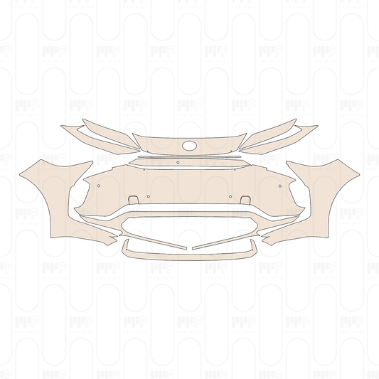 Pre-Cut PPF Toyota bZ4X (CN) 2025