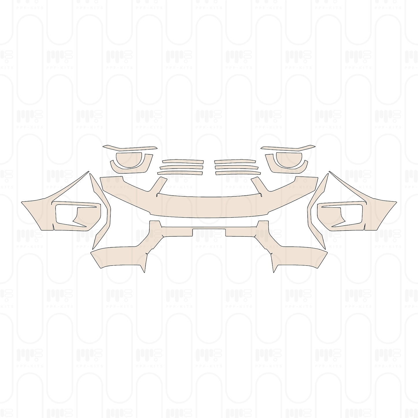 Pre-Cut PPF Tank 700 Hi4-T Base 2025