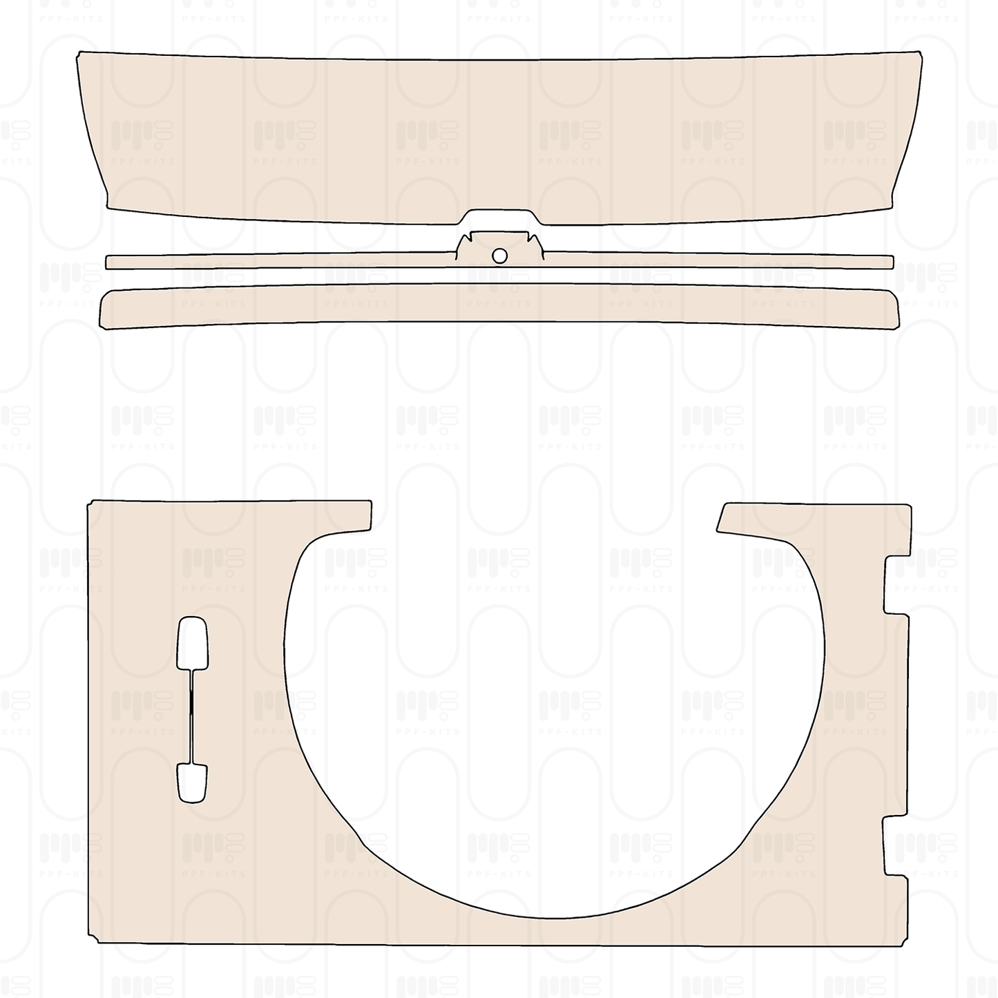 Pre-Cut PPF Tank 700 Hi4-T Base 2025