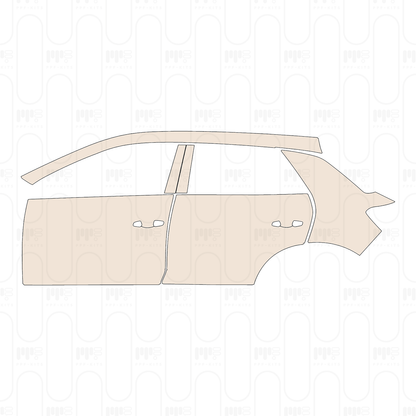 Pre-Cut PPF Volkswagen T-Roc (EU) Base 2025