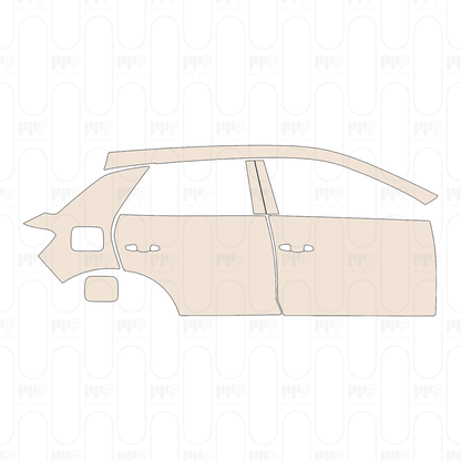 Pre-Cut PPF Volkswagen T-Roc (EU) Base 2025