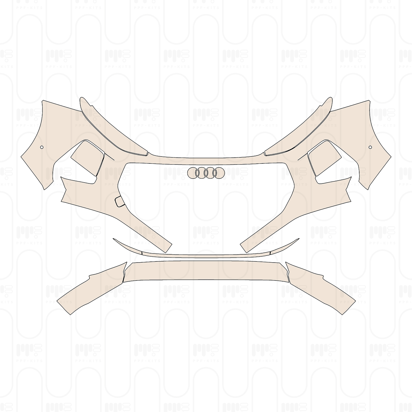 Pre-Cut PPF Audi Q3 SUV Base 2026