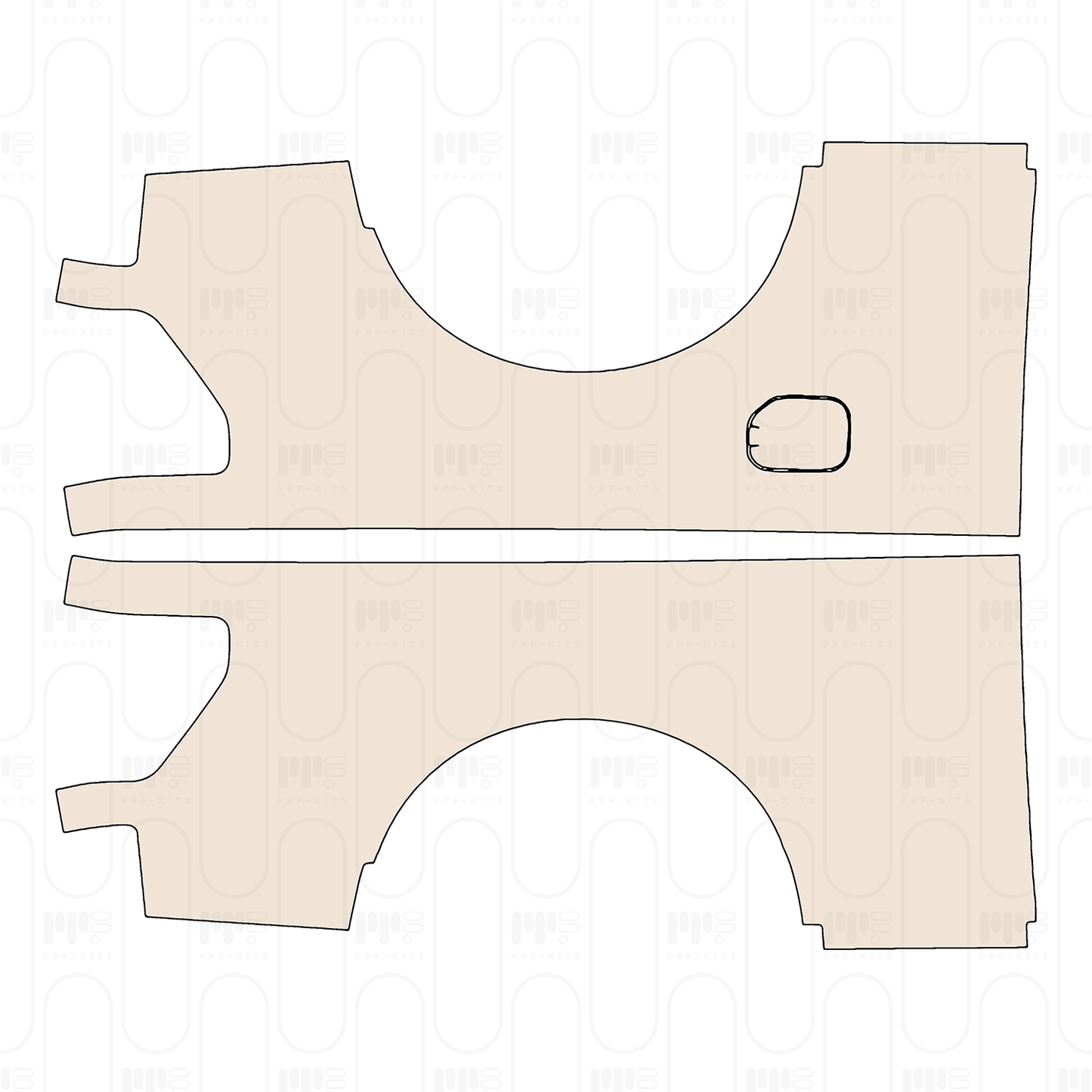 Pre-Cut PPF Ford F-150 SuperCrew XLT 2026