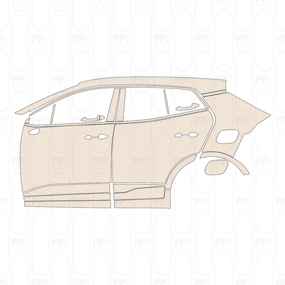 Pre-Cut PPF KIA Sportage (EU) GT-Line 2026