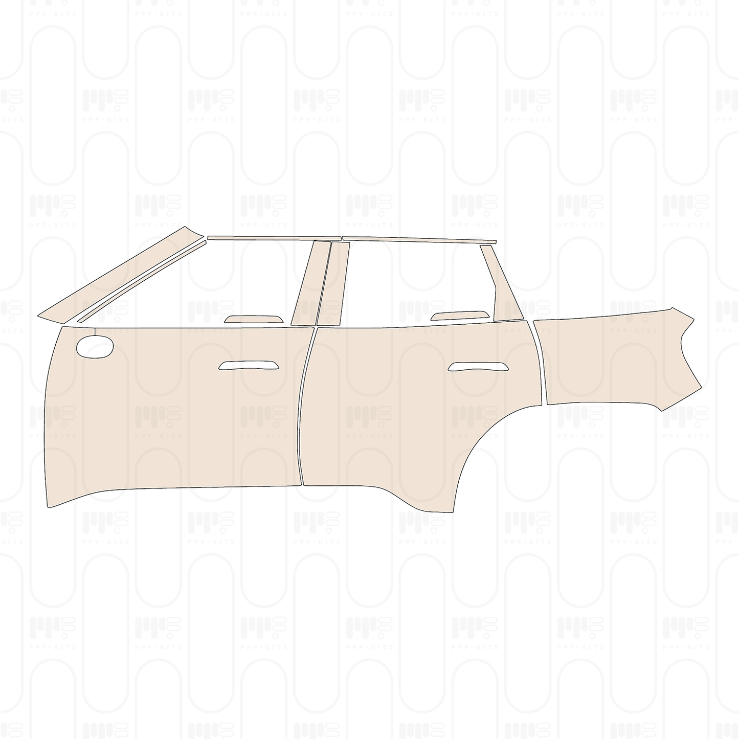 Pre-Cut PPF MINI Aceman E Sport 2025