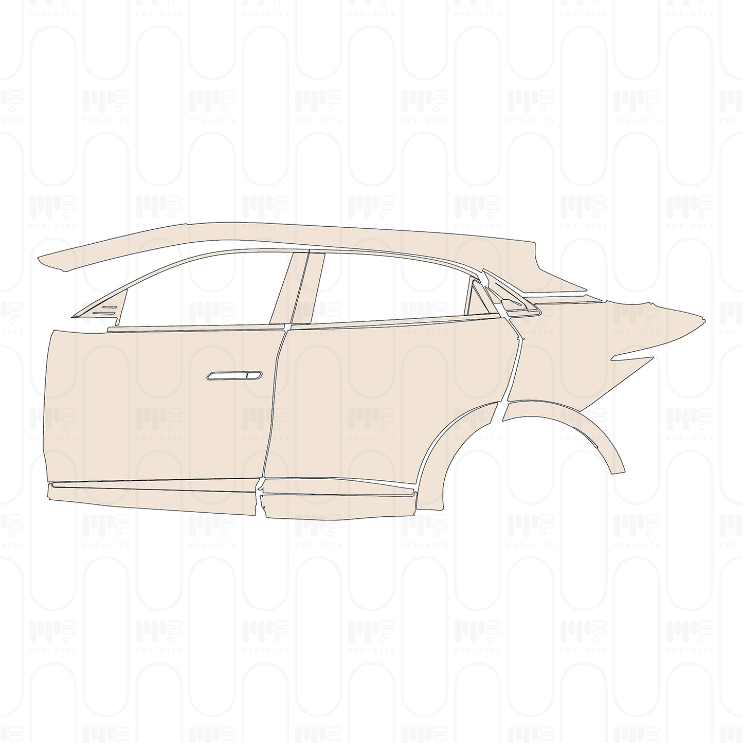 Pre-Cut PPF Ferrari Amalfi Coupe 2026