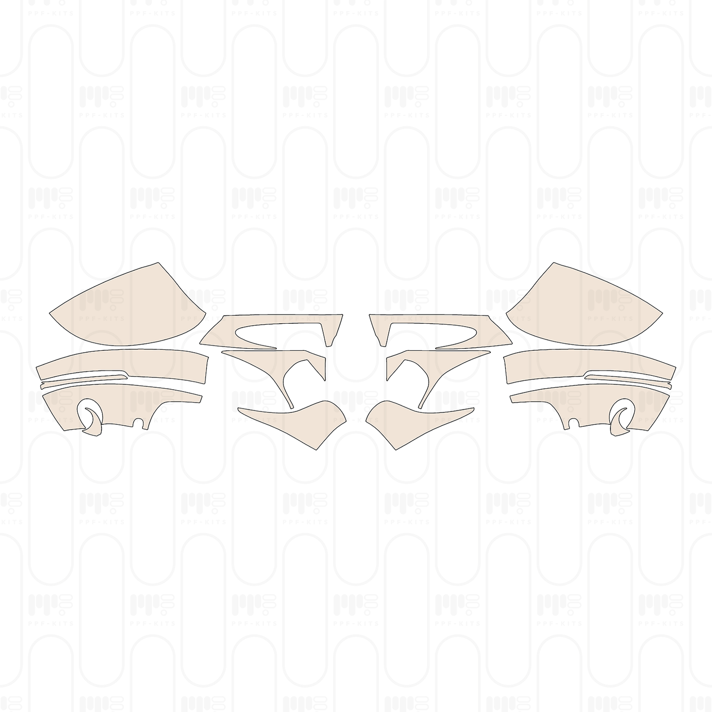Pre-Cut PPF Alpine A 390 A390 GT 2025
