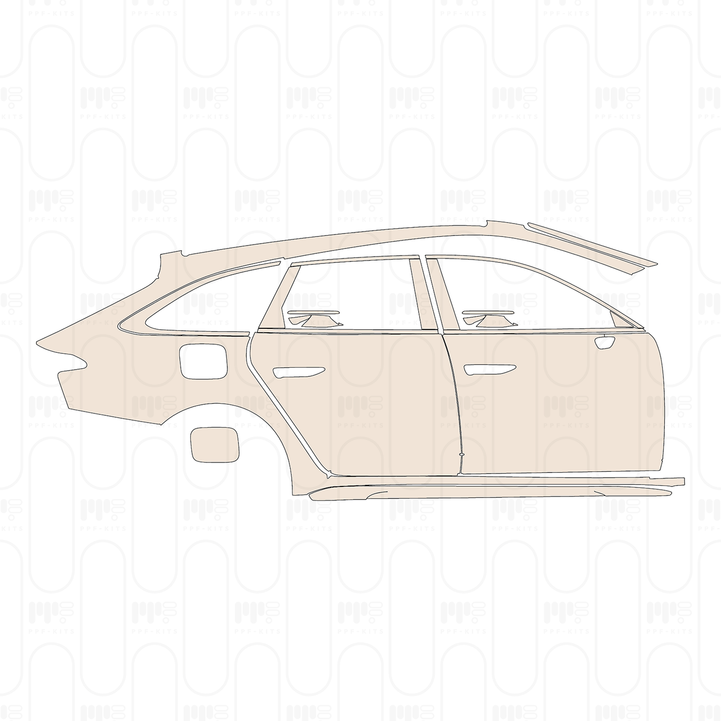 Pre-Cut PPF Porsche 911 Turbo S Coupe 2026