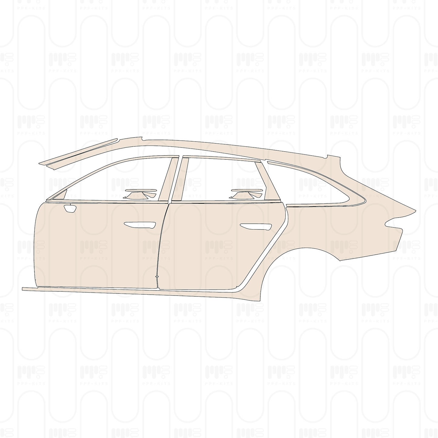Pre-Cut PPF Porsche 911 Turbo S Coupe 2026