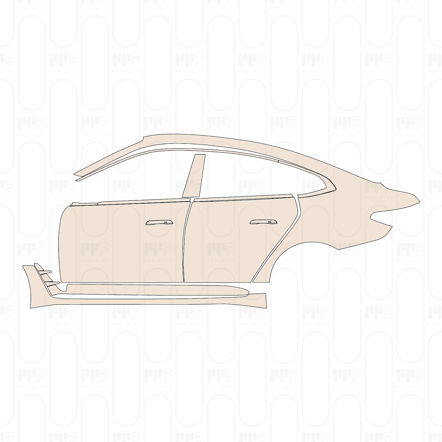 Pre-Cut PPF BMW 2 Series Gran Coupe (Standard Wheelbase) M235 2026
