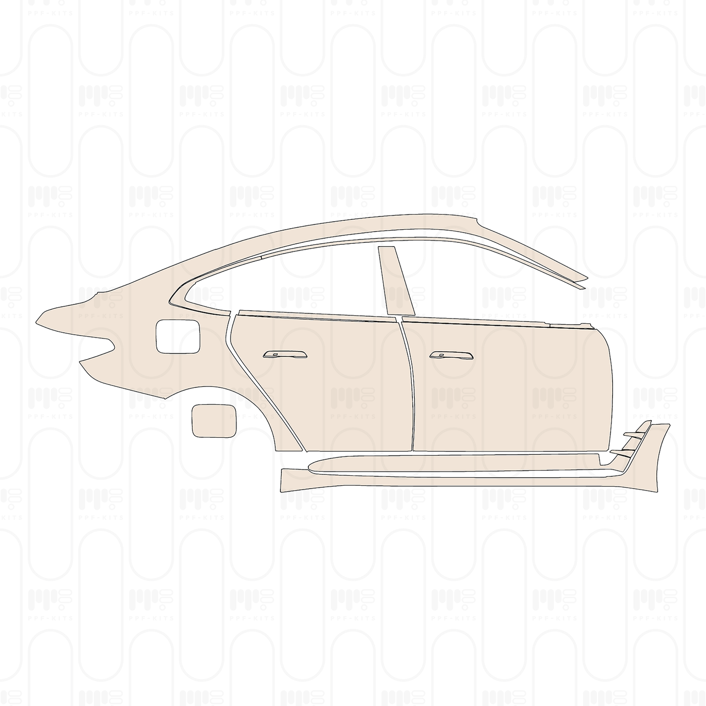 Pre-Cut PPF BMW 2 Series Gran Coupe (Standard Wheelbase) M235 2026