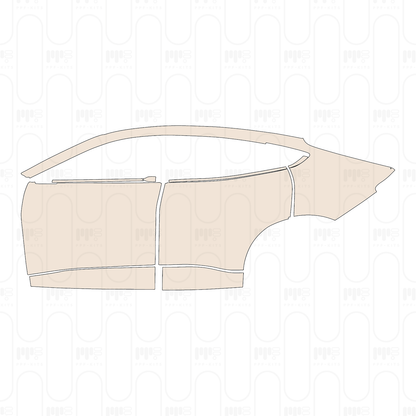 Pre-Cut PPF Ford F-150 SuperCrew XLT 2025