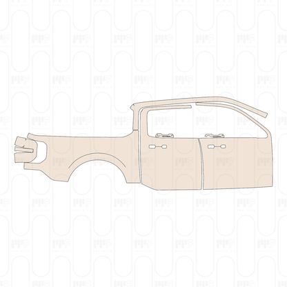 Pre-Cut PPF Ford Maverick XL 2025