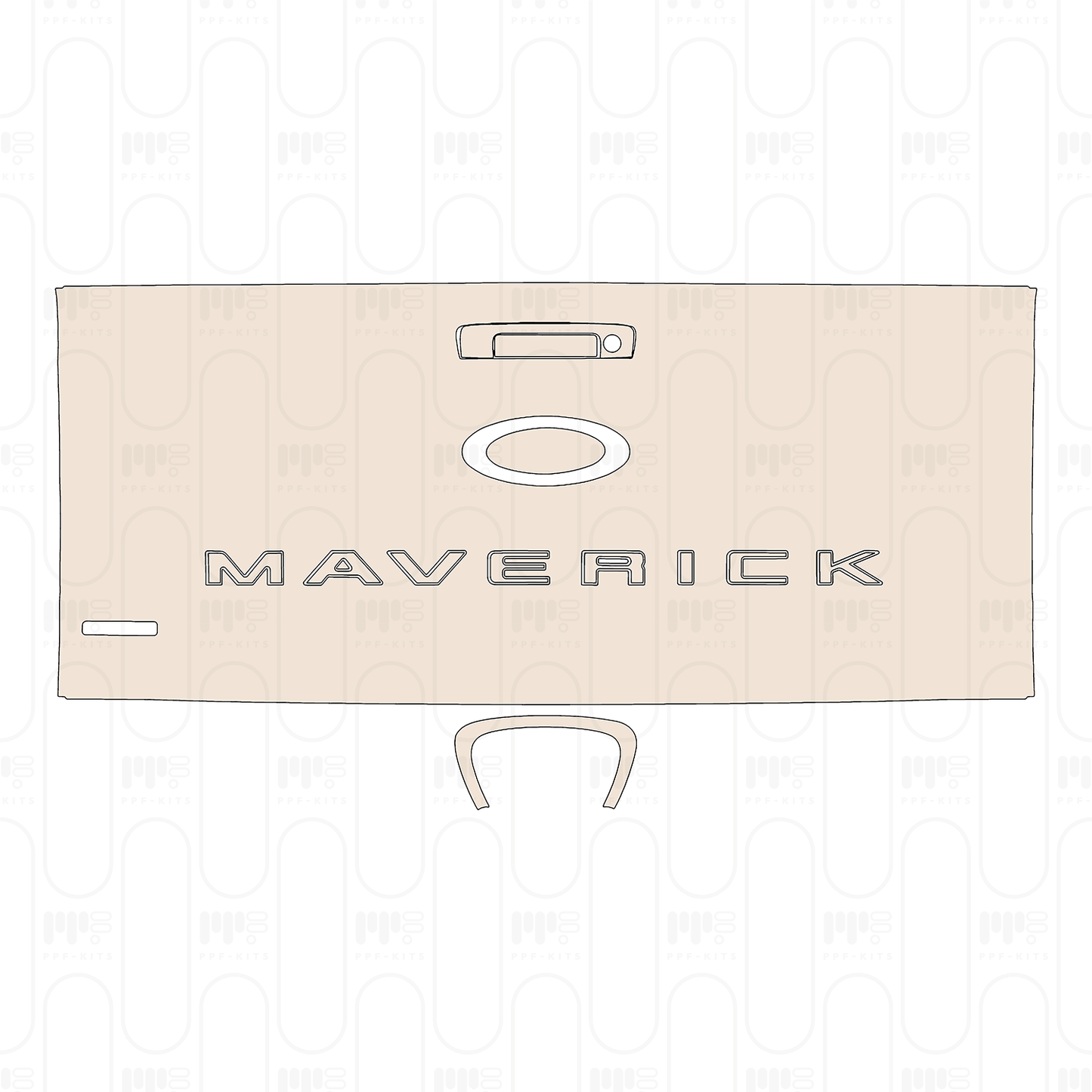 Pre-Cut PPF Ford Maverick XL 2025