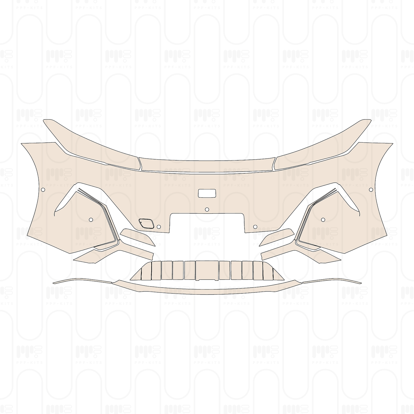 Pre-Cut PPF Geely Starray EM-i 2025