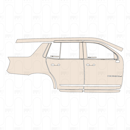 Pre-Cut PPF Honda Pilot Sport 2025