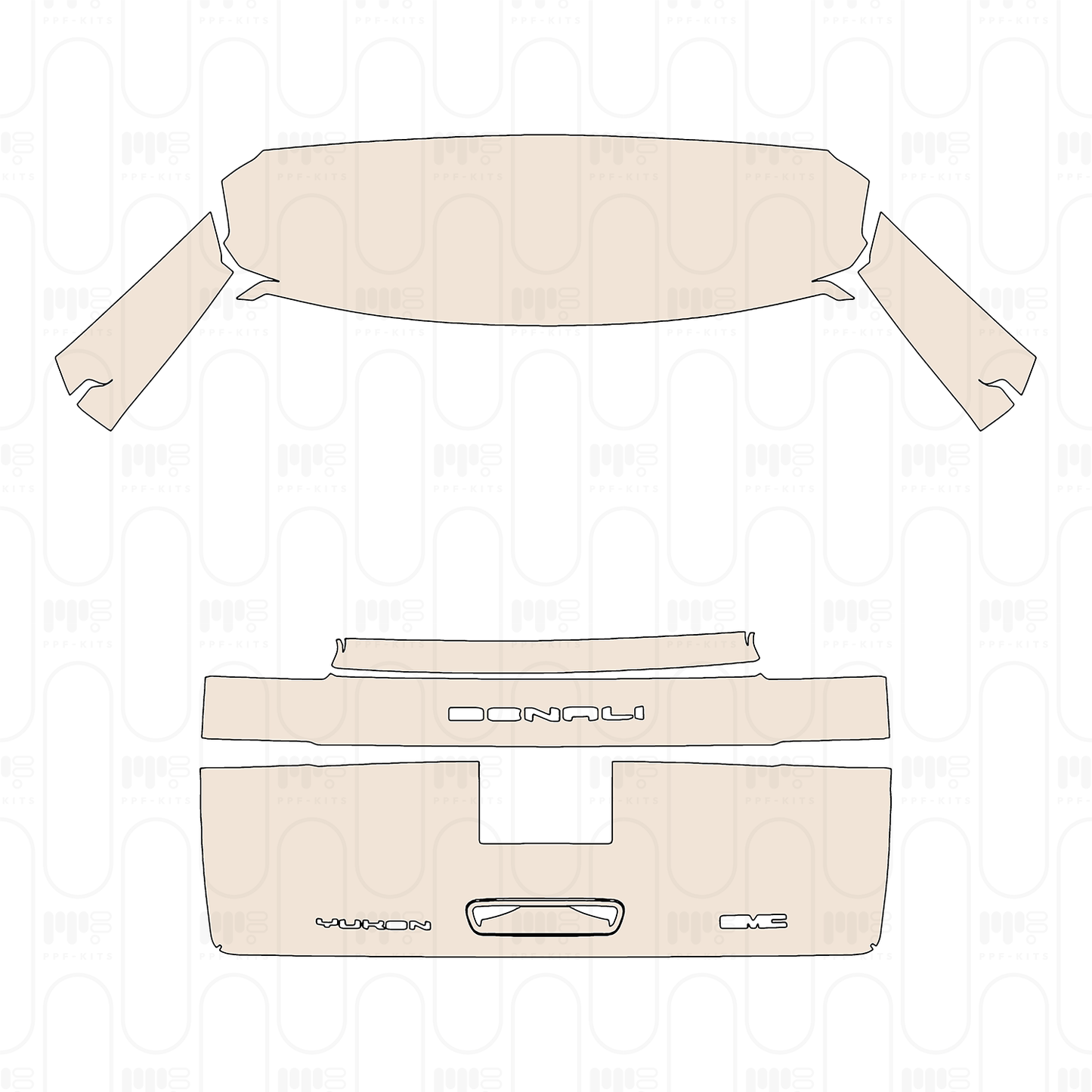 Pre-Cut PPF Honda Pilot Sport 2025