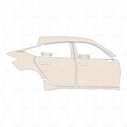 Pre-Cut PPF Hyundai Tucson (US) Base 2025
