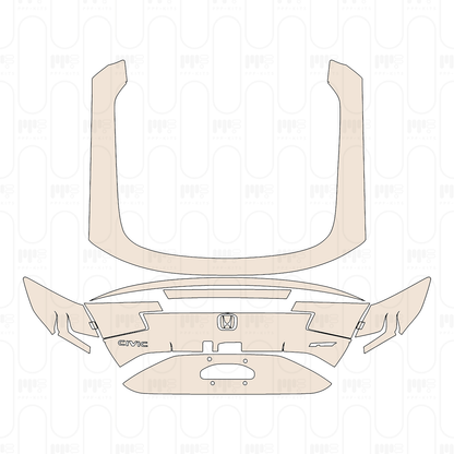 Pre-Cut PPF Hyundai Tucson (US) Base 2025