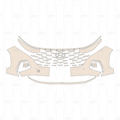 Pre-Cut PPF Hyundai Santa Fe (EU) 2025