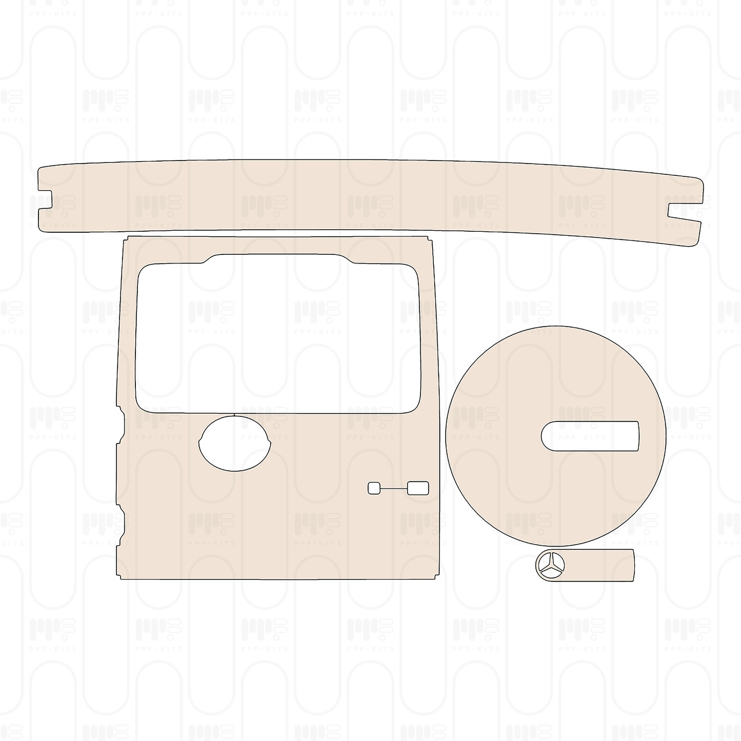 Pre-Cut PPF Mercedes-Benz G Class G450 (2027) AMG Line 2026