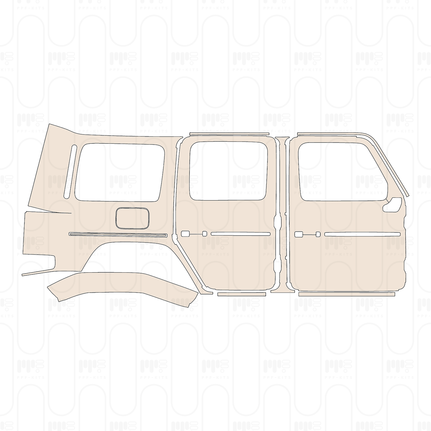 Pre-Cut PPF Mercedes-Benz G Class G450 (2027) AMG Line 2026