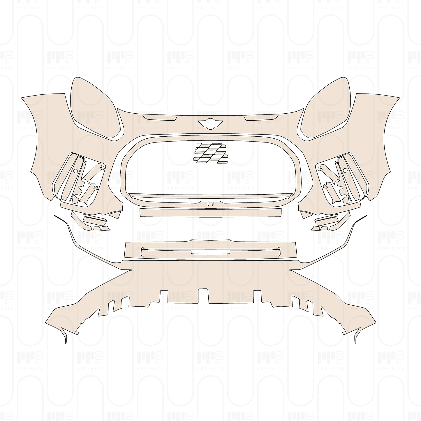 Pre-Cut PPF MINI Aceman E Classic 2025