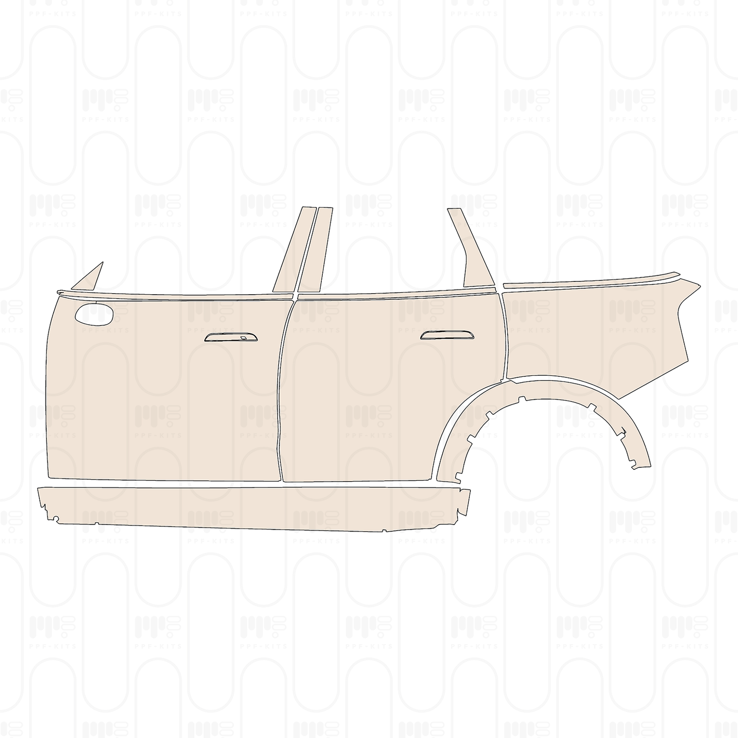 Pre-Cut PPF MINI Aceman E Classic 2025