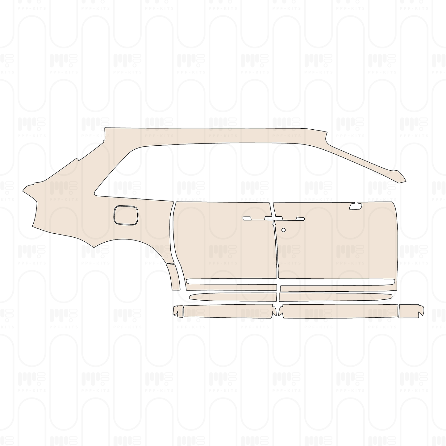 Pre-Cut PPF Opel Mokka GS 2025