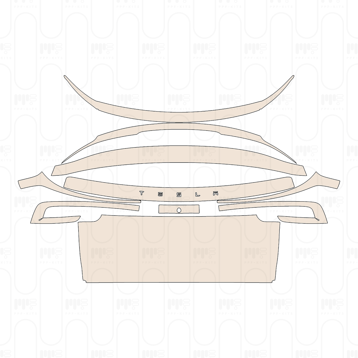 Pre-Cut PPF Porsche 911 Turbo S Cabriolet 2025