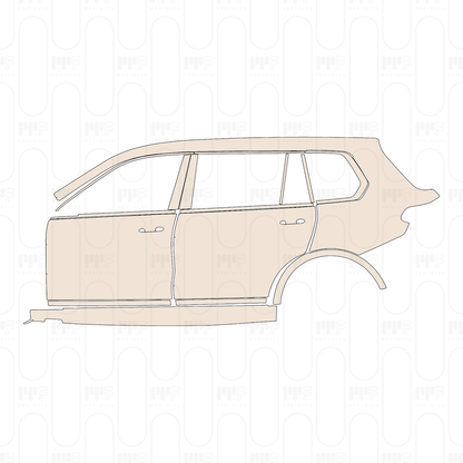 Pre-Cut PPF Volkswagen Tayron R-line 2025