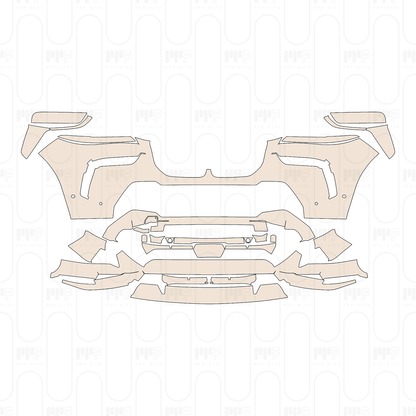 Pre-Cut PPF Volkswagen Taigo (EU) Base 2025