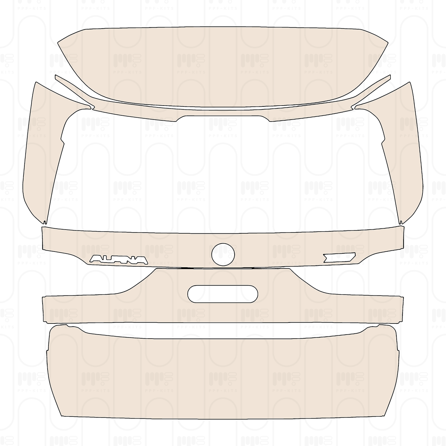 Pre-Cut PPF Volkswagen Taigo (EU) Base 2025