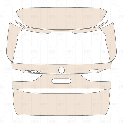 Pre-Cut PPF Volkswagen Taigo (EU) Base 2025