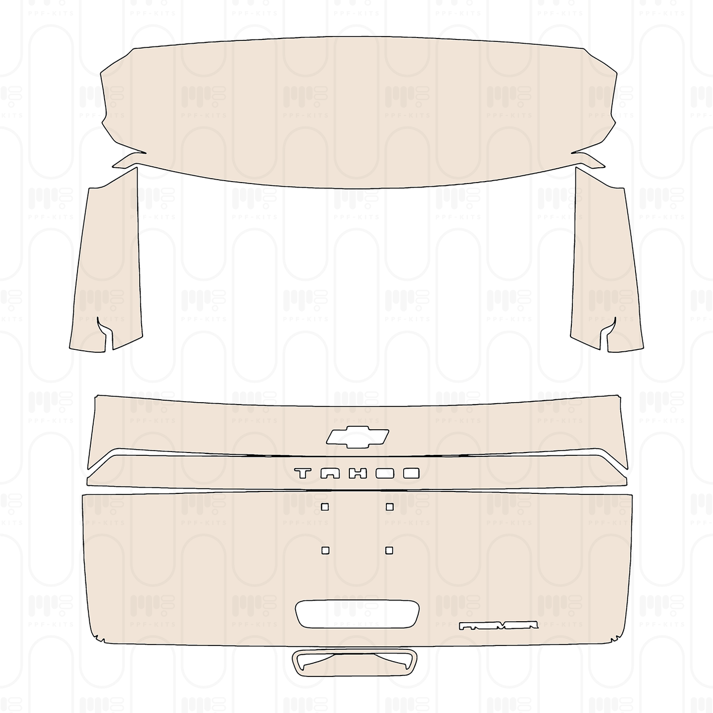 Pre-Cut PPF Volkswagen Taigo (EU) R-Line 2025