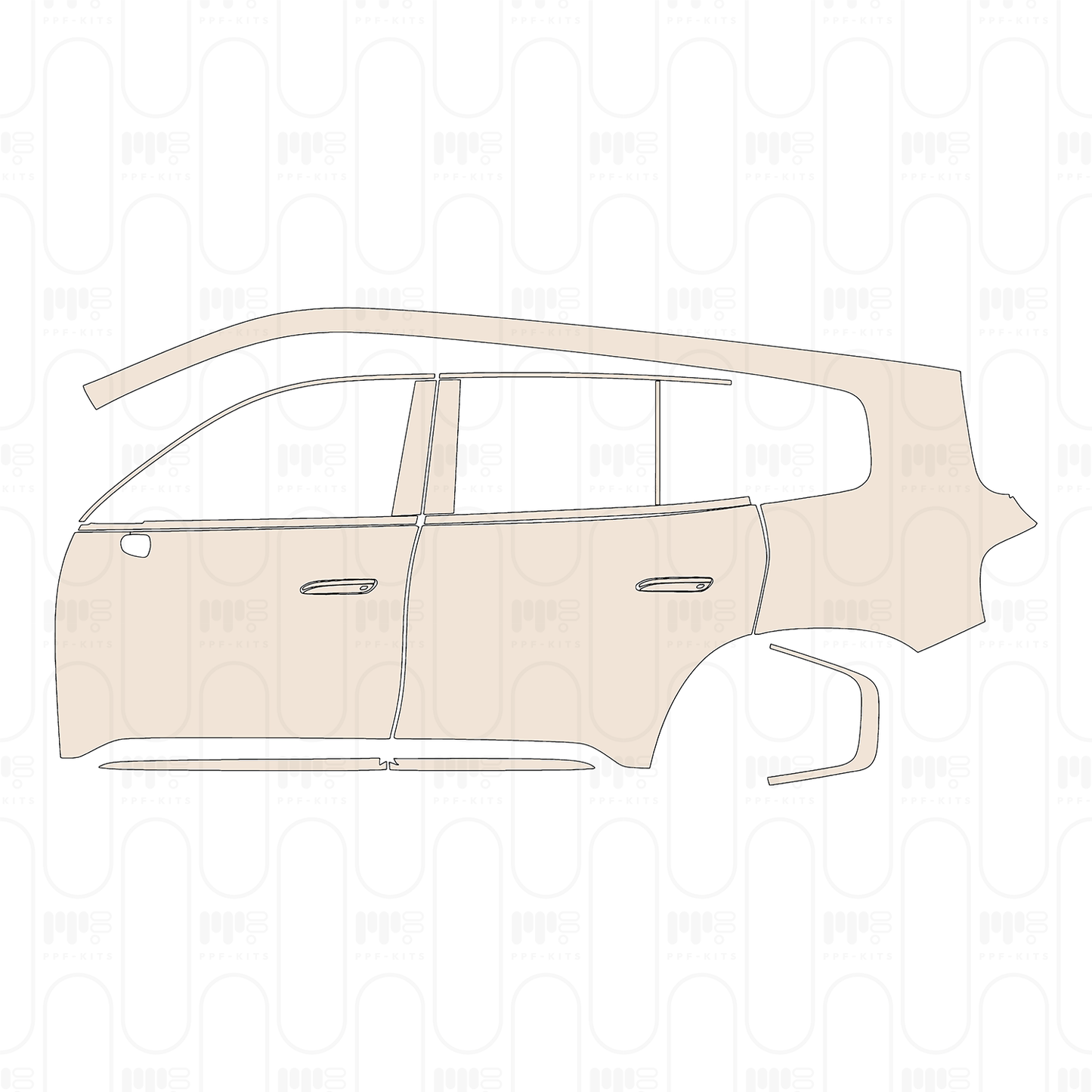 Pre-Cut PPF BMW 2 Series Coupe M Sport 2025