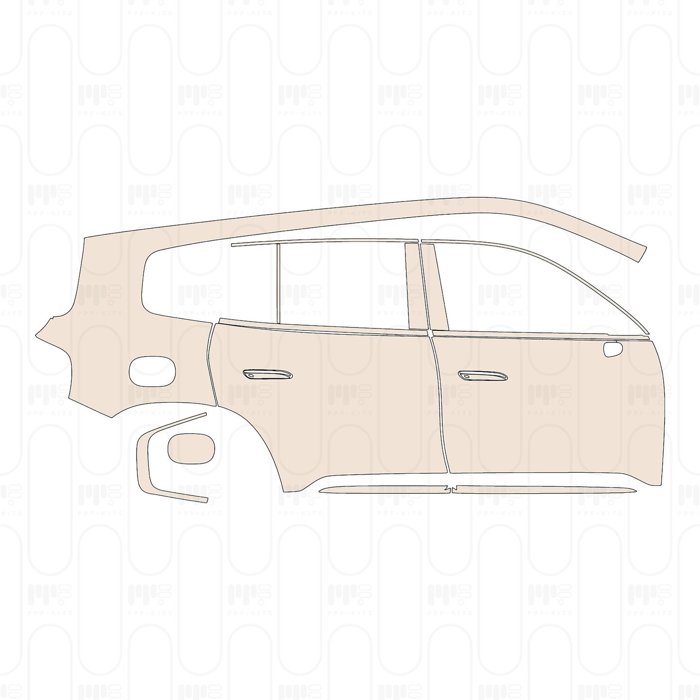 Pre-Cut PPF BMW 2 Series Coupe M Sport 2025
