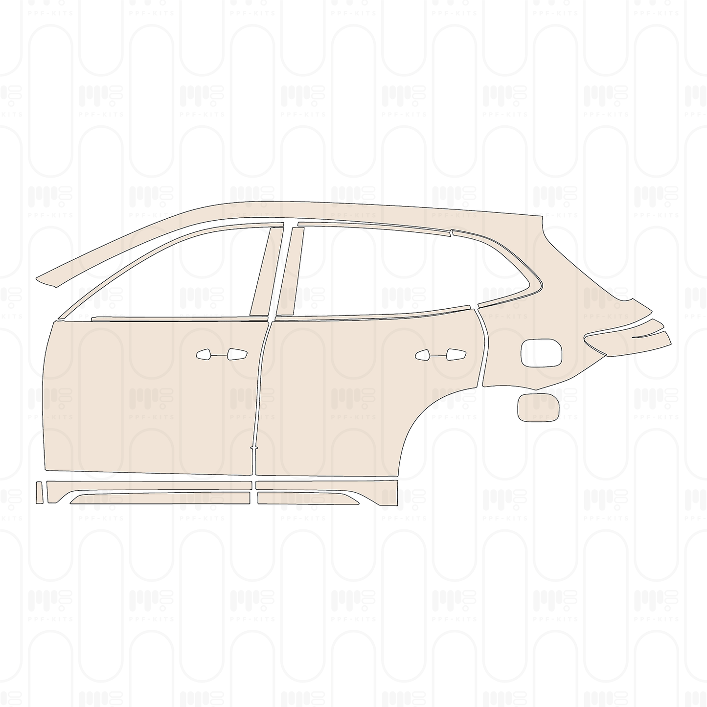 Pre-Cut PPF Proton e.MAS 7 PHEV 2026