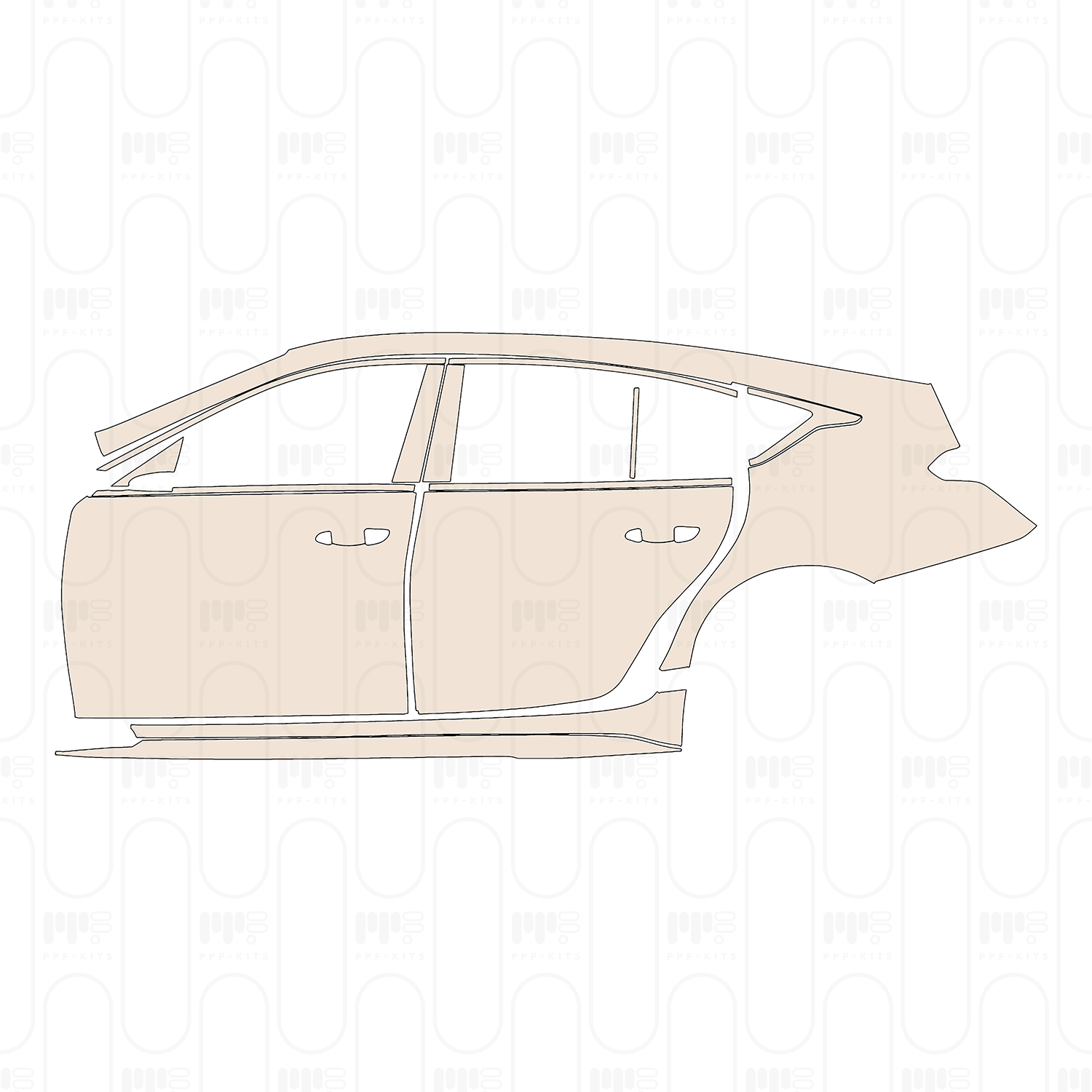 Hood+Fender with "S-line" Emblem