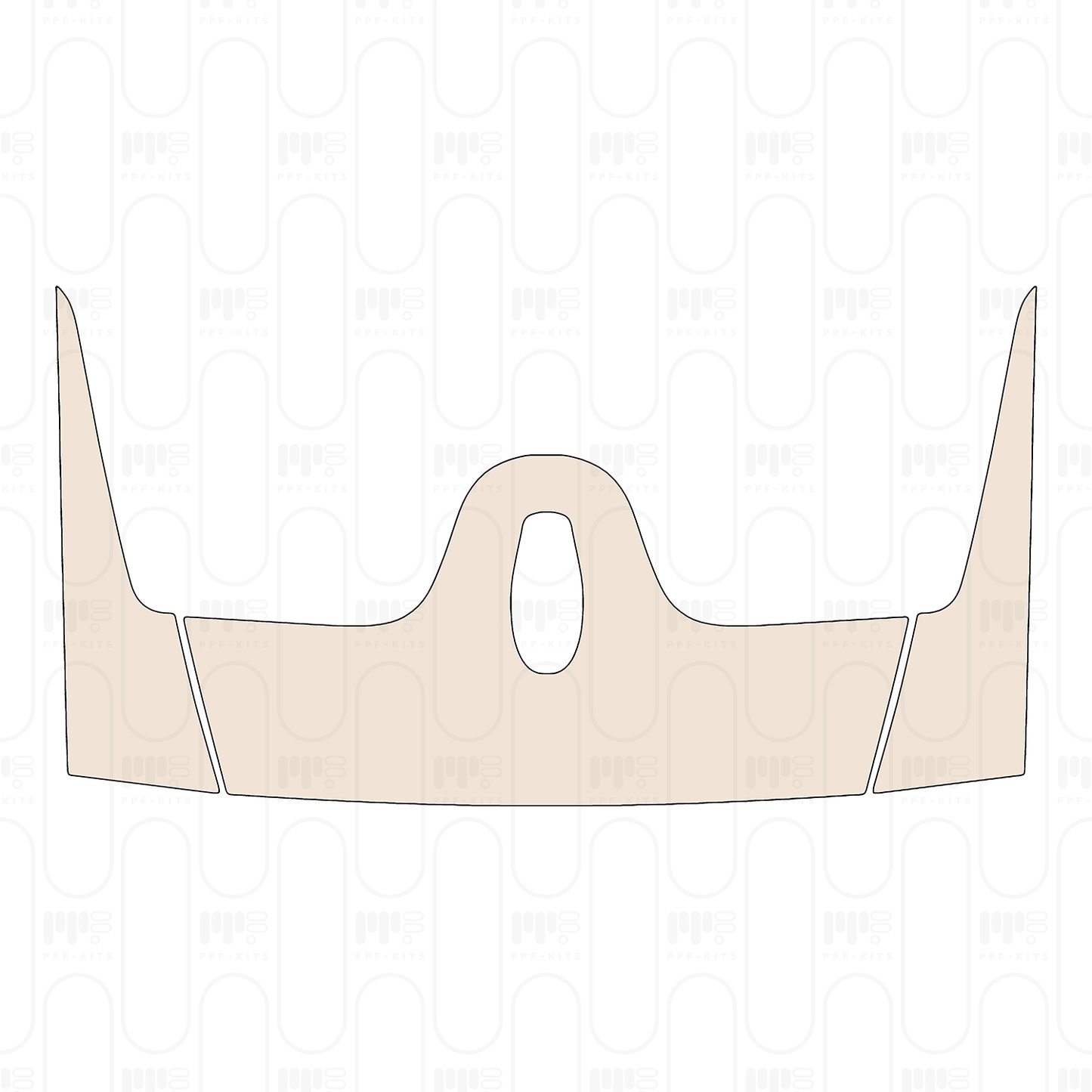 Roof with panoramic sunroof