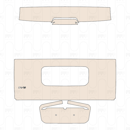 Trunk Lid with "PV5" Emblem