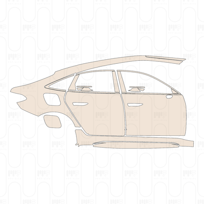 Trunk Lid with "i4" & "M50" Emblems, without Spoiler