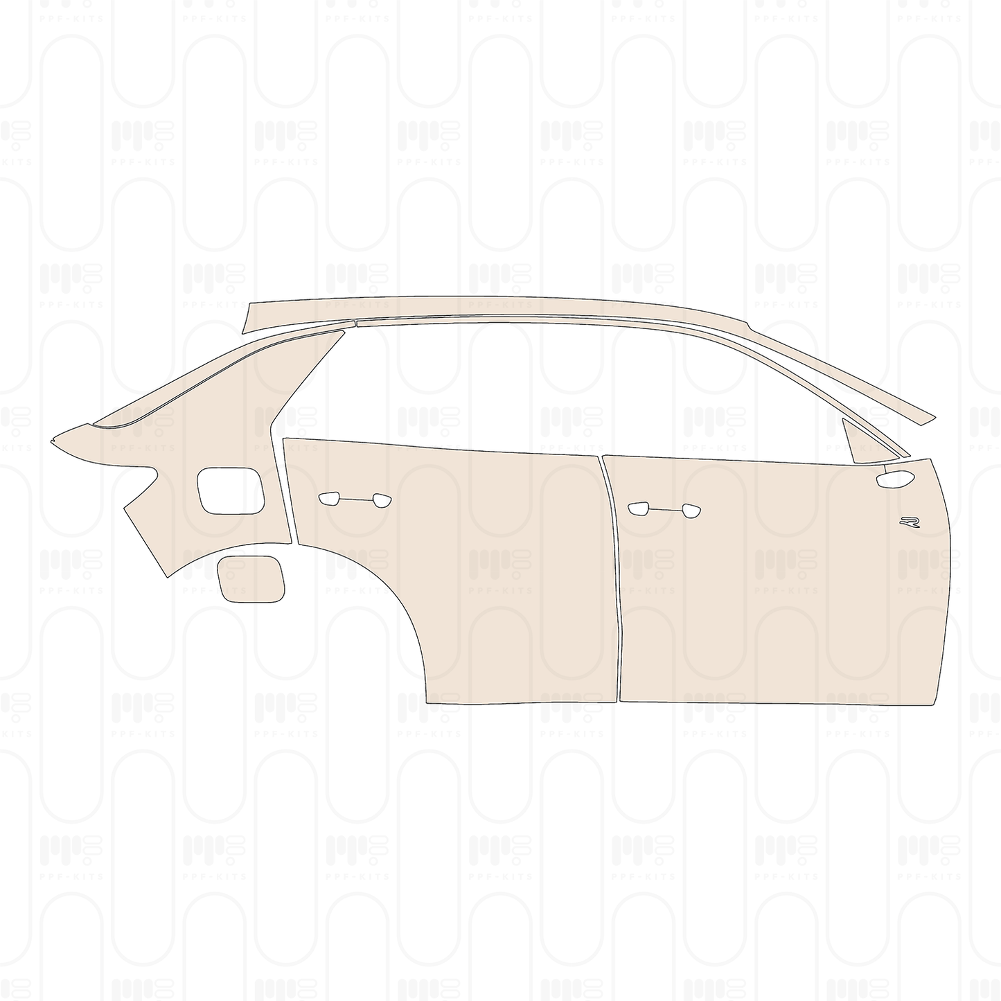 A-Pillar+Roof (front)