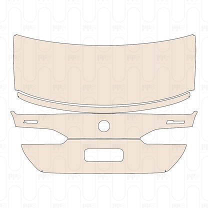 Door Handle+Door Handle Insert for Left Hand Drive