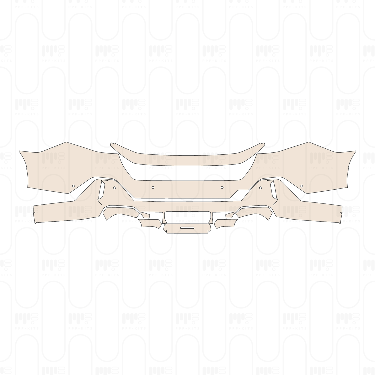Door Handle+Door Handle Insert for Right Hand Drive