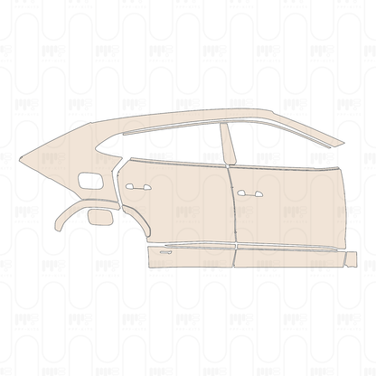 A-Pillar+Roof (front) with sunroof