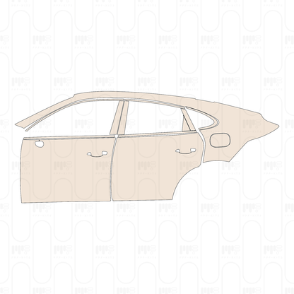 Rear Bumper with 6 PDC (Parking Sensors)