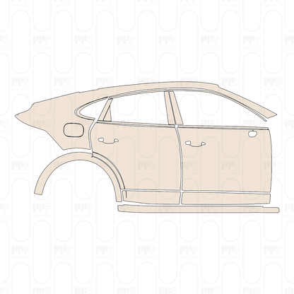 Bumper+Grille+Headlamp with 2 PDC (Parking Sensors)